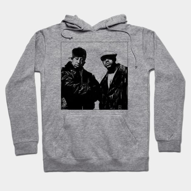 Gang Starr (DJ Premier, Guru) Hoodie by Jack Browning